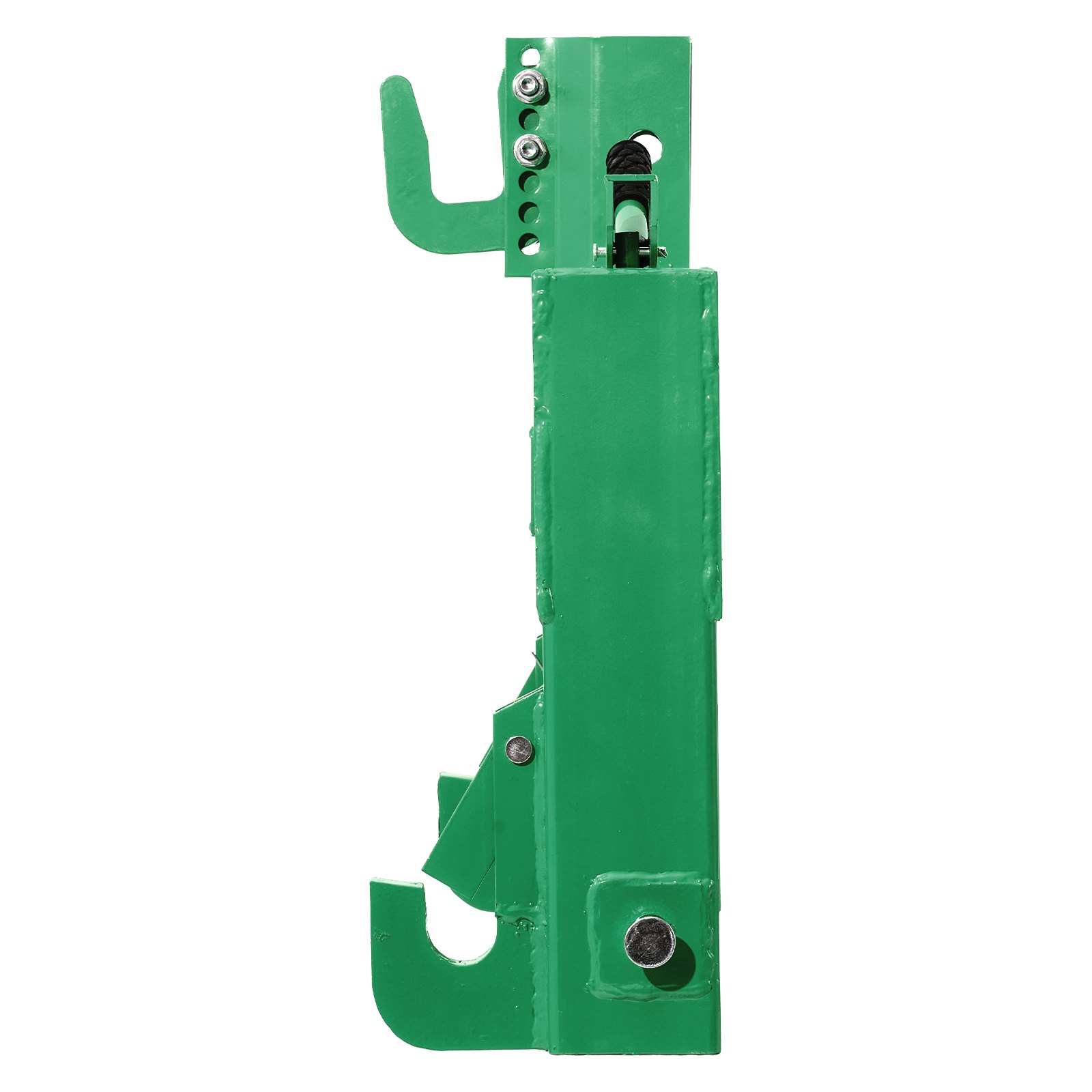 VEVOR 3-Point Quick Hitch, 4000 Lbs Lift Capacity, 3-Pt Trailer Hitch with 5 Level Adjustable Bolt, Adaptation to Category 2 Tractor, Heavy Duty 3 Point Attachments, Green