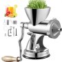 VEVOR Wheatgrass Juicer Stainless Steel Wheat Grass Manual Hand Operated Juicer