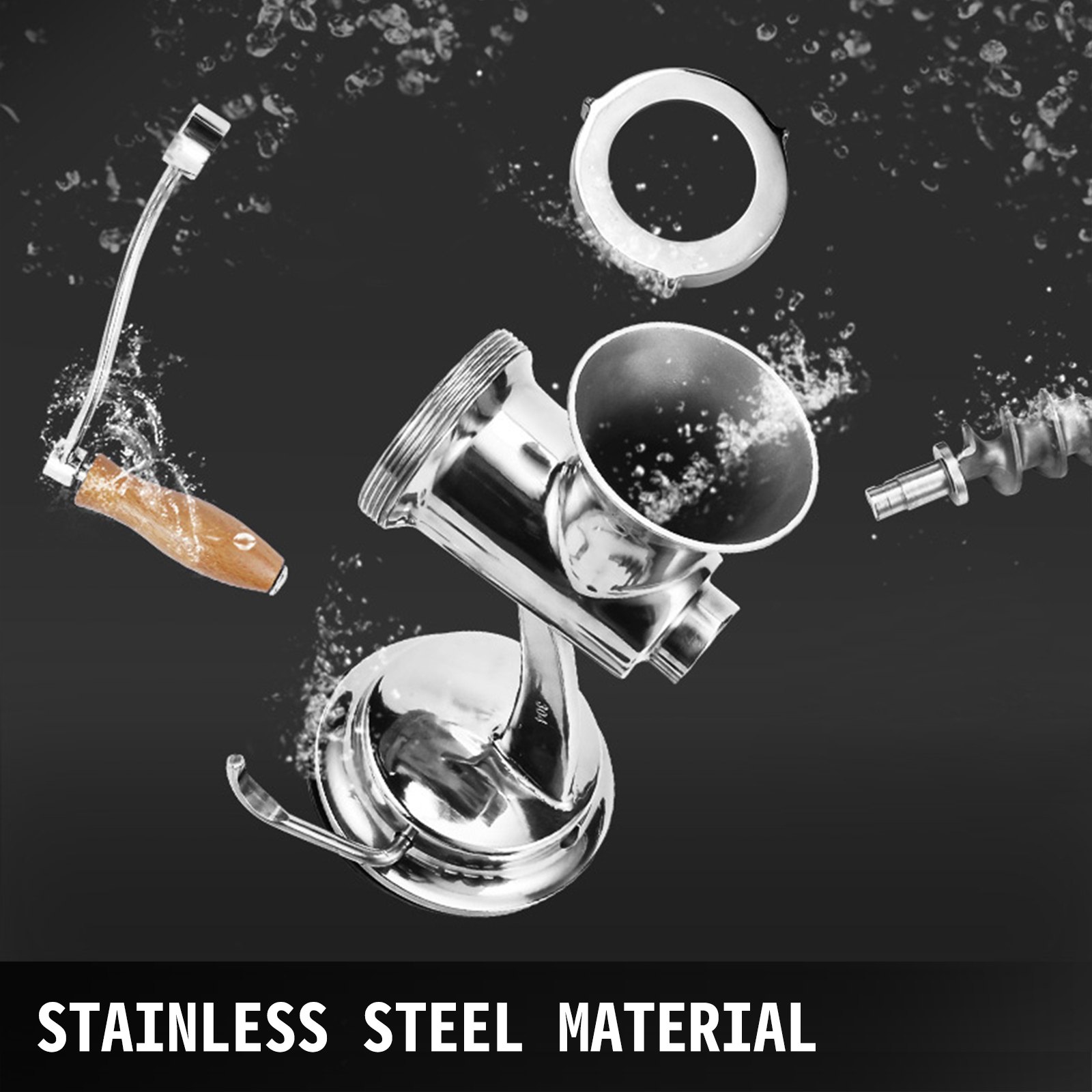 VEVOR Wheatgrass Juicer Stainless Steel Wheat Grass Manual Hand Operated Juicer