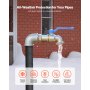 VEVOR Pipe Insulation Wrap 14FT x 2-inch Pipe Insulation Foam Tape Self-Adhesive