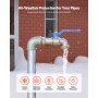 VEVOR Pipe Insulation Wrap 32.8FT x 2 in with Aluminum Foil Layer Self-Adhesive