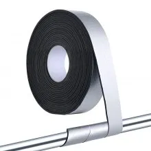 VEVOR Pipe Insulation Wrap 32.8FT x 2 in with Aluminum Foil Layer Self-Adhesive