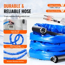 VEVOR 15ft Heated Water Hose for RV -45℉ Antifreeze Heated Drinking Water Hose
