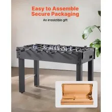 VEVOR 121 cm Foosball Soccer Game Table Standard Size Foosball Table for Home