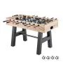 VEVOR Foosball Table, 140 cm Standard Size Table, Indoor Full Size Foosball Tables for Home, Family, and Game Room, Durable Soccer Set, Includes 4 Balls, Score Keeper, and 2 Cup Holders