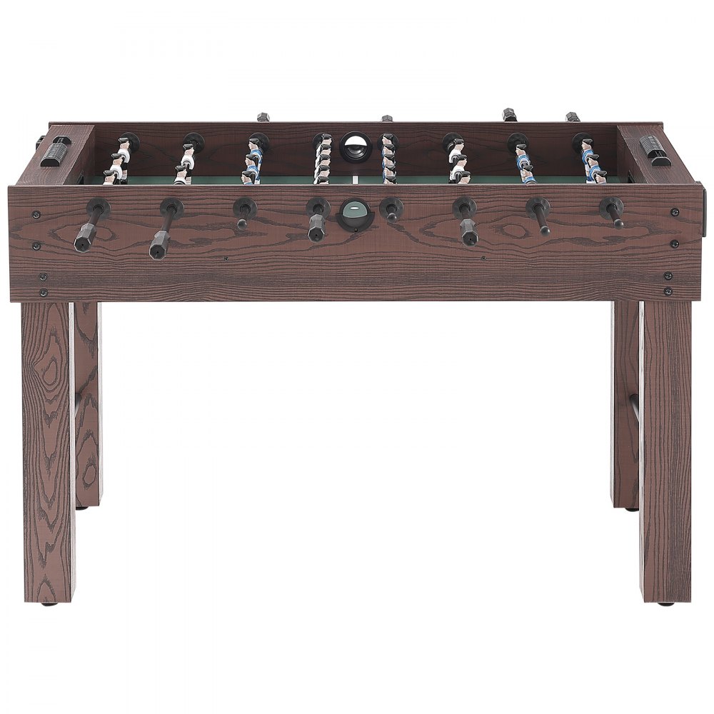 VEVOR Foosball Τραπέζι, 55 ιντσών Standard Size Τραπέζι Foosball, Εσωτερικό τραπέζι πλήρους μεγέθους για το σπίτι, την οικογένεια και την αίθουσα παιχνιδιών, ποδόσφαιρο με τραπέζι για ποδόσφαιρο, περιλαμβάνει 4 μπάλες και 2 ποτηροθήκες