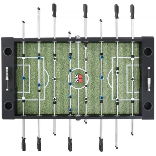 VEVOR Kicktafel, 122 cm (48 inch) standaard formaat, indoor kicktafel in volledige grootte voor thuis, familie en speelkamer, voetbal met kicktafelset, inclusief 2 ballen en 2 bekerhouders