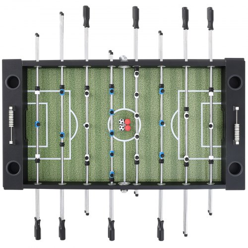 VEVOR Kicktafel, 122 cm (48 inch) standaard formaat, indoor kicktafel in volledige grootte voor thuis, familie en speelkamer, voetbal met kicktafelset, inclusief 2 ballen en 2 bekerhouders VEVOR Kicktafel, 122 cm (48 inch) standaard formaat, indoor kicktafel in volledige grootte voor thuis, familie en speelkamer, voetbal met kicktafelset, inclusief 2 ballen en 2 bekerhouders