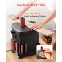 VEVOR Oscillating Spindle Sander, 2000RPM Benchtop Spindle Sander with 6 Sleeves (12.7–76.2 mm), 15 mm Stroke & Dust Connection Port for Furniture Finishing, Crafts Sanding, DIY Woodworking