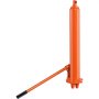 VEVOR Hydraulic Long Ram Jack, 8 Ton Engine Hoist Cylinder with Double Piston Pump And Clevis Base, Hydraulic Ram Cylinder for Engine Lift Hoists, Hydraulic Garage/Shop Cranes, Mechanical, Farm