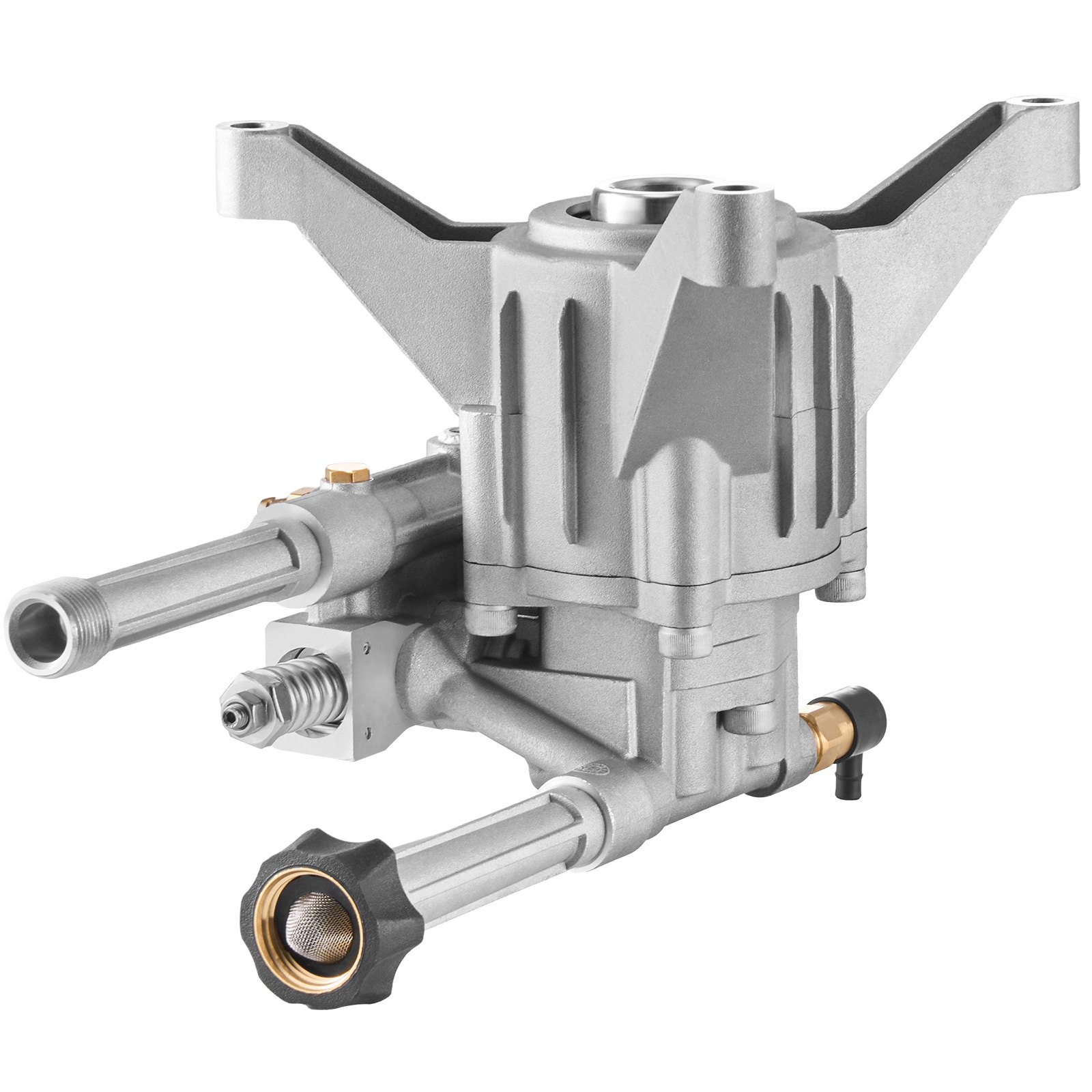 VEVOR Pressure Washer Pump, 22mm(7/8") Shaft Vertical, 214 bar(3100 PSI), 9.5 L/min(2.5GPM), Replacement Power Washer Pumps Kit with 5 Nozzles, Compatible with Briggs & Stratton, Generac, Devilbiss, Troy Bilt, Honda, Craftsman