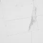 VEVOR Self Adhesive Vinyl Floor Tiles 390 x 23.6 inch, 1.5mm Thick Peel & Stick, White Marble Texture DIY Flooring for Kitchen, Dining Room, Bedrooms & Bathrooms, Easy for Home Decor