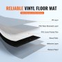 Samolepiace vinylové podlahové dlaždice VEVOR 36 KS 2,5 mm hrubé svetlosivé drevo