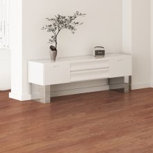 Samolepicí vinylové podlahové dlaždice VEVOR 36 x 6 palců, 36 dlaždic, 2,5 mm tlustá slupovací a tyčová, tmavě hnědá dřevěná podlaha pro kutily do kuchyně, jídelny, ložnice a koupelny, jednoduchá pro domácí dekoraci