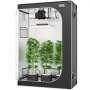 VEVOR 2x4 Grow Tent, 48'' x 24'' x 72'', High Reflective 2000D Mylar Hydroponic Growing Tent with Observation Window, Tool Bag and Toy Tray for Indoor Indoor Growing Tent