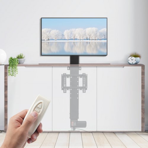 VEVOR Motorized TV Lift Stroke Length 20 Inches Motorized TV