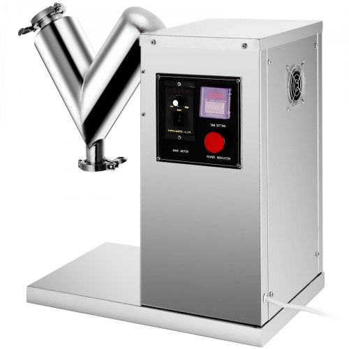VEVOR VH-2, 0.79 Gallon Mixer, Adjustable Mixing Speed V Type