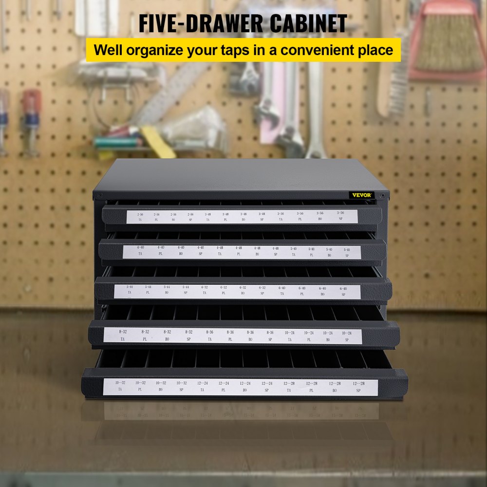 残りわずか】 Huot 13550 Huot Five-Drawer Tap Dispenser Cabinet for