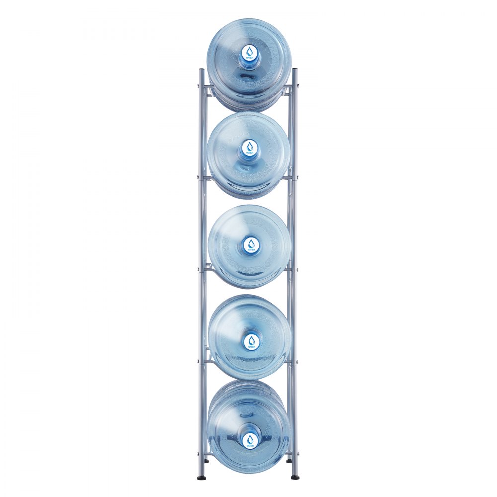 VEVOR 5 Gallon Water Bottle Storage Rack – 5-Tier, 209 lbs