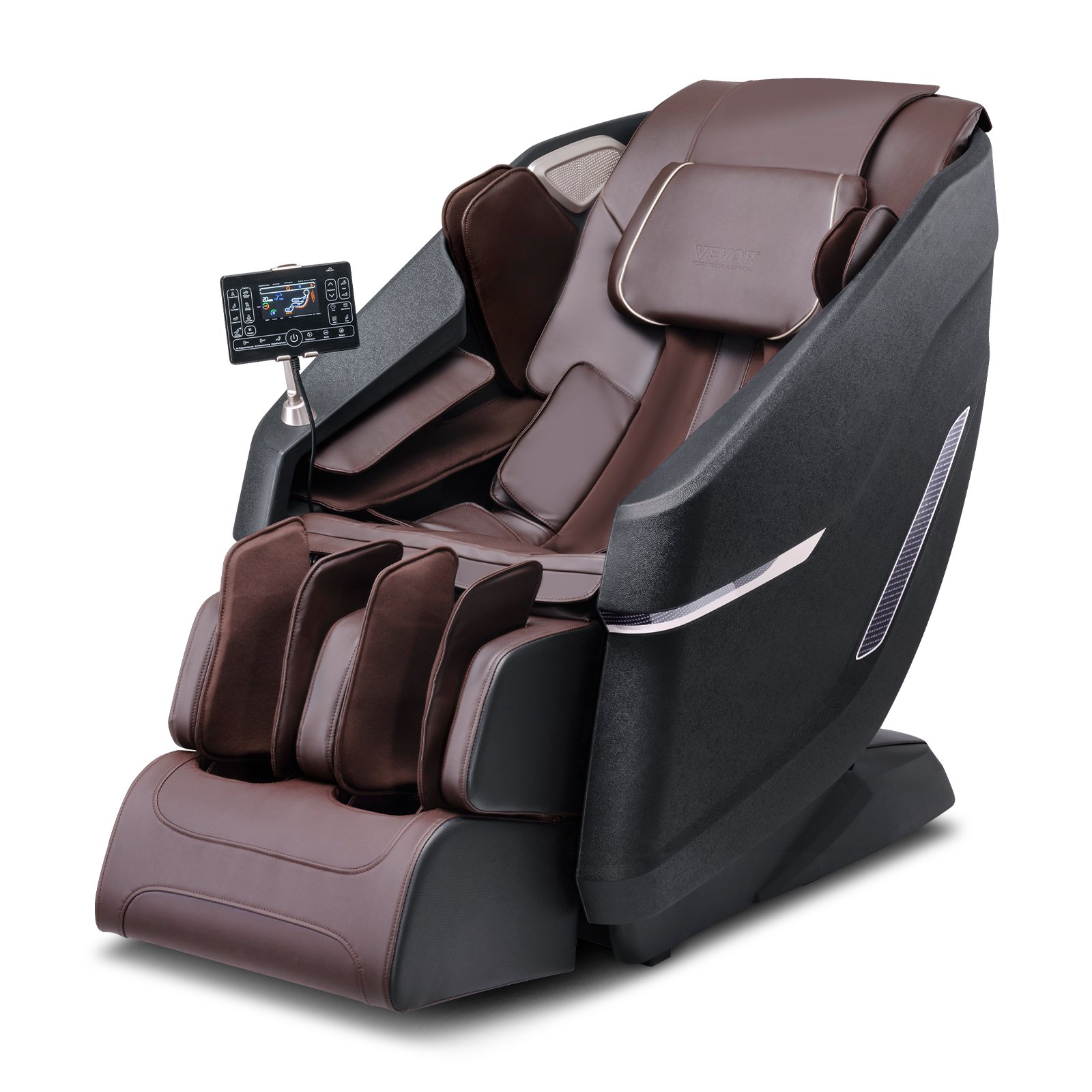 VEVOR Massage Chair with Flexible SL-Track, Full Body Zero Gravity ...