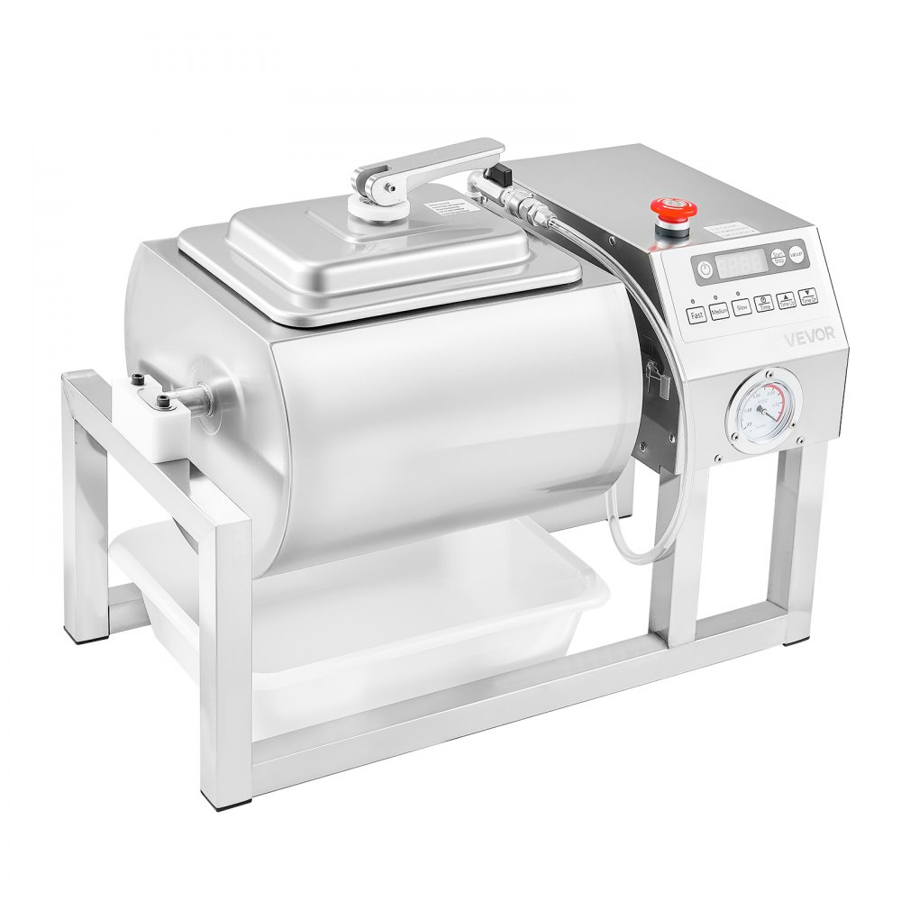 VEVOR Vacuum Marinator - 20L, SS Drum, 3-Speed, -60KPa
