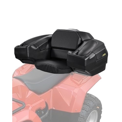 Kolpin ATV Rear Seat Cargo Box – Helmet Storage Trunk For Utility Lounger Luggage