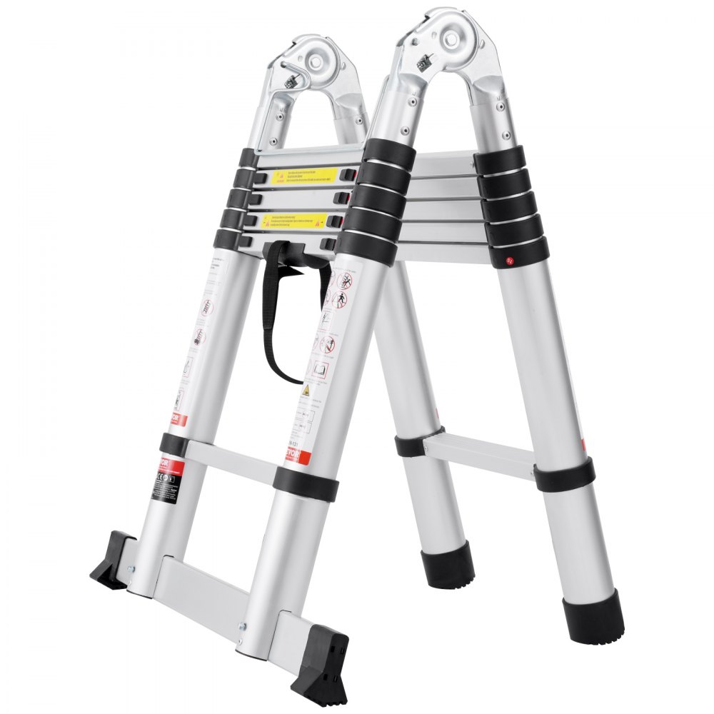 VEVOR Telescopic Ladder 12.5FT — Lightweight, Multi-Purpose