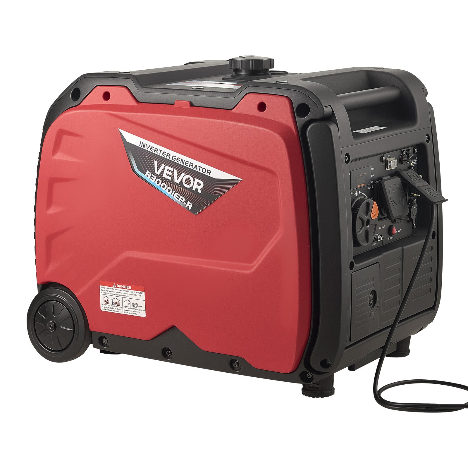 VEVOR Electric Start Inverter Generator – 4200W, AC120V