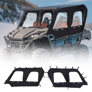 kerunページ VEVOR Cab Enclosure Upper Doors, Compatible with Kawasaki Teryx4