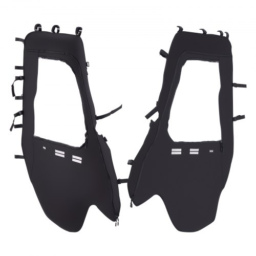 UTV Cab Enclosure Upper Doors Set Zipper for Hisun 500 700
