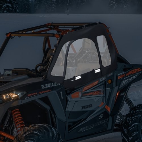 VEVOR Tusk Soft Upper Doors — PVC Waterproof Zipper Design