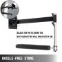 VEVOR Boxing Spinning Bar Wall Mount,Black Punching Spinning Bar for ...
