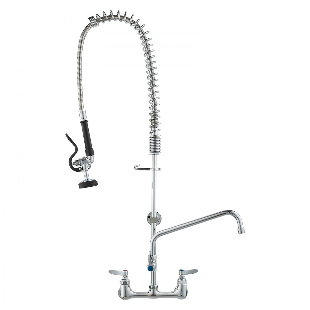 VEVOR Commercial Faucet with Pre-Rinse Sprayer, 36