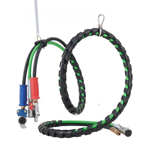 BRIEFING＆BEAMS 3wayAIR FORCE BLUE LINE VEVOR 15FT Semi Truck Air Lines Kit, 3-in-1 Air Hoses & ABS Power Line