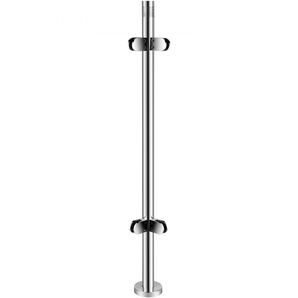 Vevor Balustrade Railing Posts, Glass Railing 41inch Stainless Steel ...