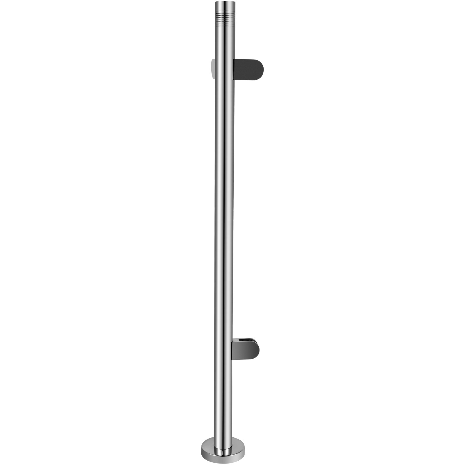 Vevor Balustrade Railing Posts, Glass Railing 41inch Stainless Steel ...