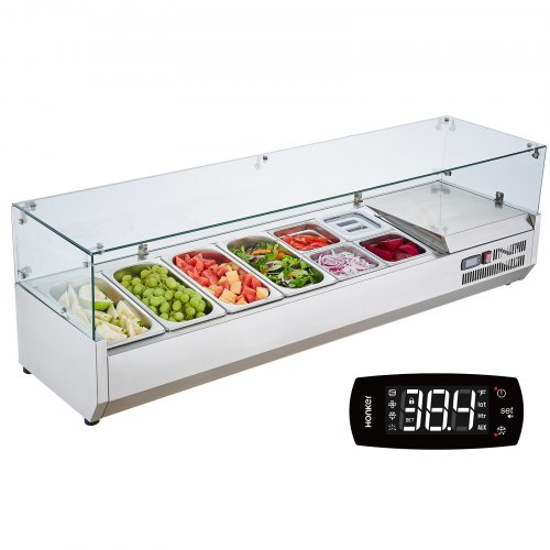 Shop the Best Selection of Countertop Refrigerated Condiment Prep Table ...