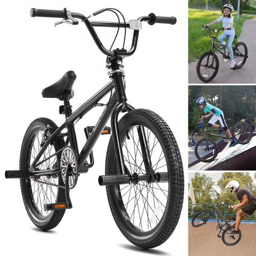 VEVOR 20-Inch BMX Bike Freestyle Bike Men Kid BMX Bicycle