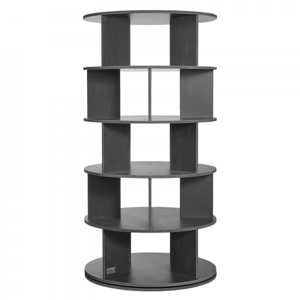 VEVOR 5 Tiers Rotating Shoe Rack Tower, 360°Spinning Shoe Display ...