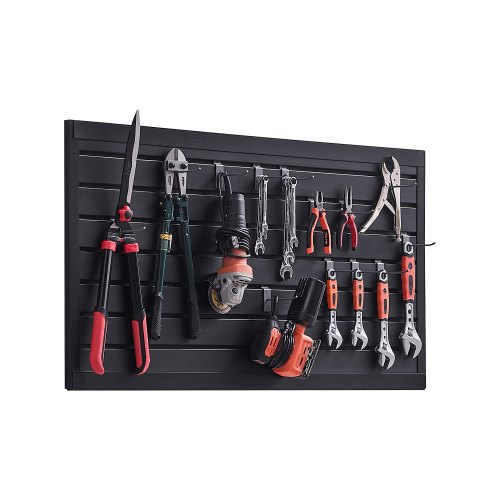 ミシェルデザインワークス　 ブラックチェリーセット VEVOR PVC Slatwall for Garage – 2x4 FT, 300LBS/4ft² Capacity