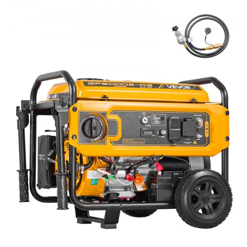 VEVOR LPG Portable Generator – 4130W, 224cc, 15.6L, Electric