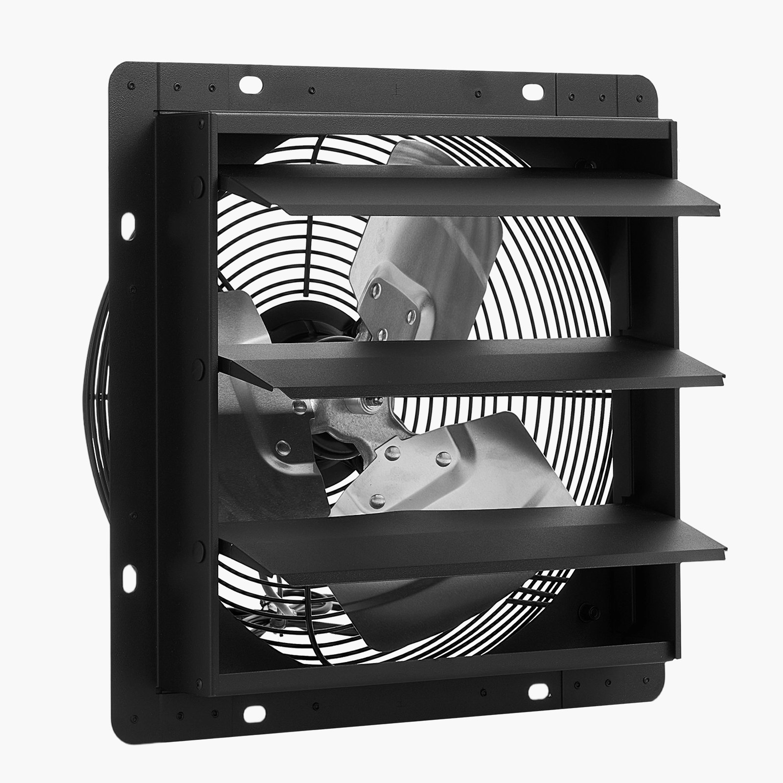 VEVOR 10 Inch Shutter Exhaust Fan – 2000 CFM, 80W, EC Motor