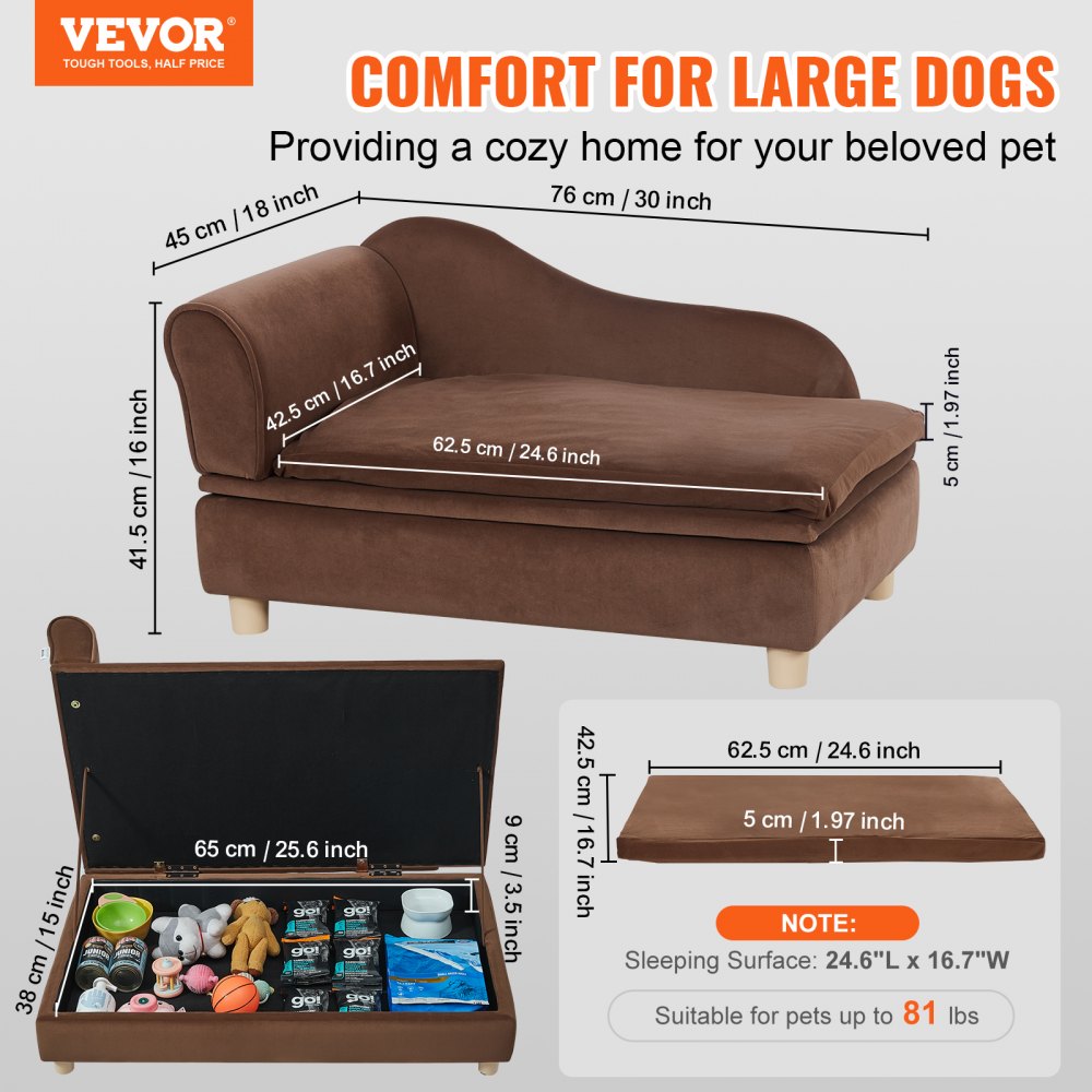 Beautiful view of Pet Couches For Big Dogs