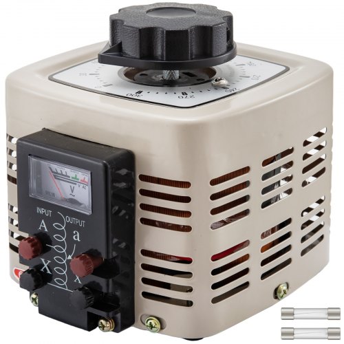 VEVOR 0,5KVA Transformator med variabel utgång 220V AC m/ Kopparspole ...