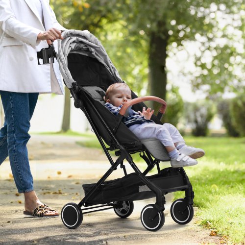 VEVOR Standard Baby Infant Stroller, Toddler Stroller with 95°-150 ...