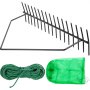 VEVOR Pond Rake, 32 inch Aquatic Weed Rake, Double Sided Lake Weed ...
