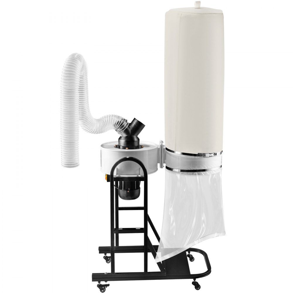VEVOR Vortex Dust Collector Woodworking Dust Collector 1.5HP 220V w ...