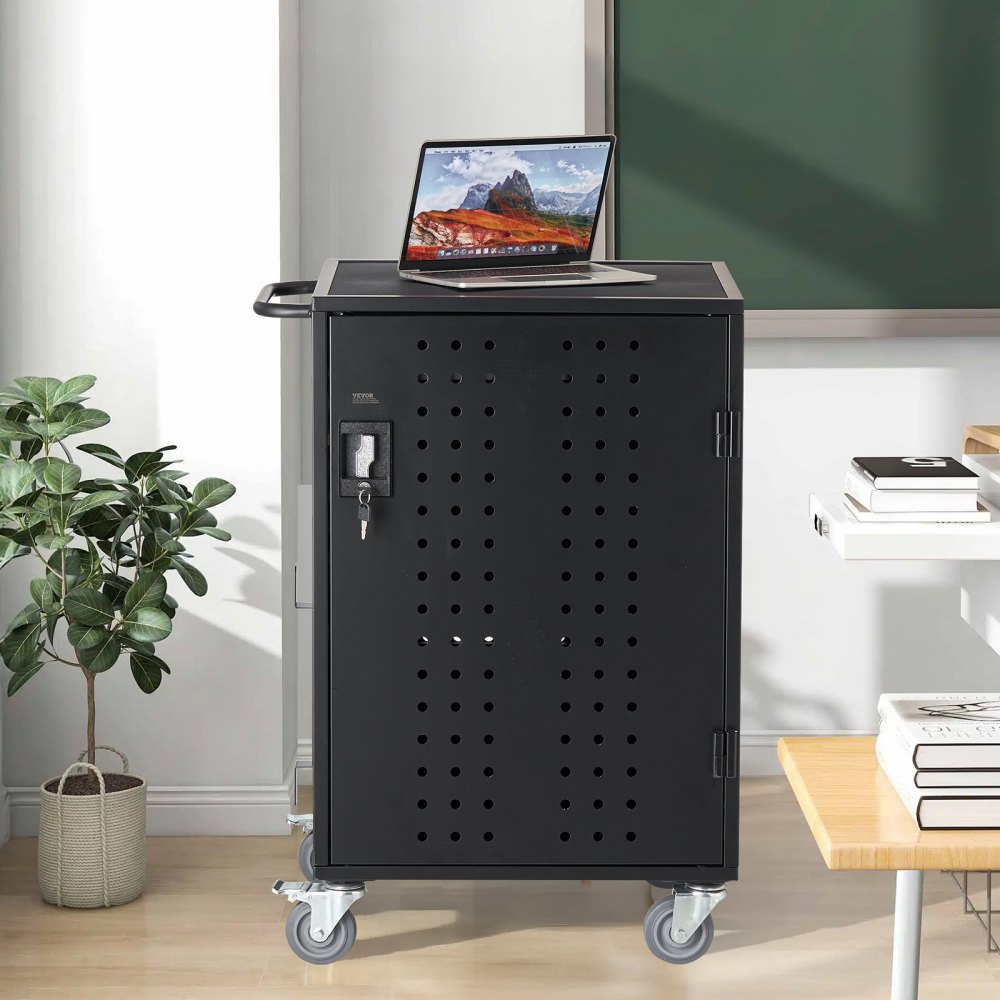 VEVOR Tablet Charging Cart — Mobile Cart for 32 Devices