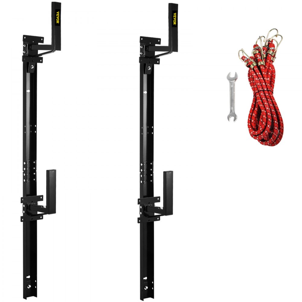 VEVOR Trailer Ladder Rack, Fit for Enclosed Trailer Exterior Side Wall ...