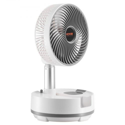 8 inch Foldable Rechargeable Oscillating Fan 3 in 1 Remote 8 Speeds ...